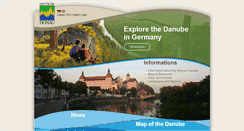 Desktop Screenshot of deutsche-donau.com