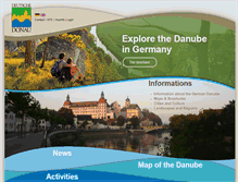 Tablet Screenshot of deutsche-donau.com